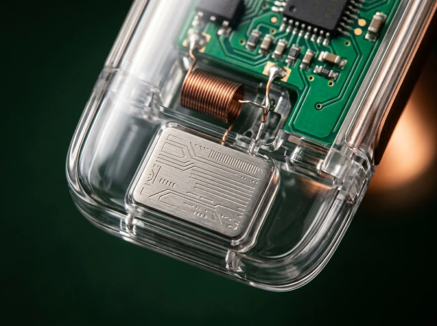 Serial plate under the clear housing